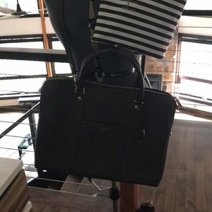 Henri bendel brown brief case/business bag